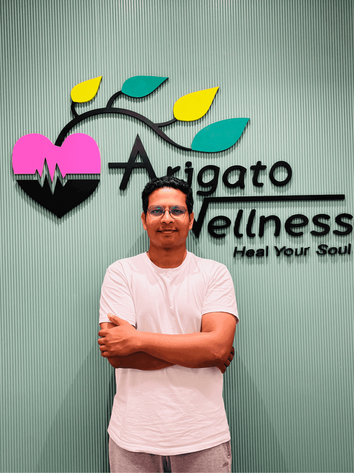 Praneeth Sagar — Yoga Therapist at Arigato Wellness, Hyderabad