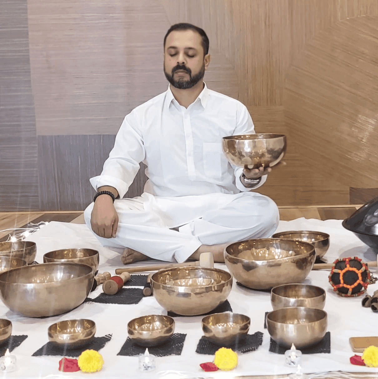 Vikrant Patnaik — Sound & Vibration Therapist at Arigato Wellness, Hyderabad